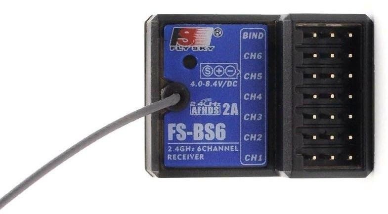 6-ти канальный автоприемник FS-BS6 с гироскопом для FS-IT4S|GT5 - FS-BS6