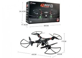 Радиоуправляемый квадрокоптер WL Toys с HD камерой 720P 2.4G - WLT-Q303-C