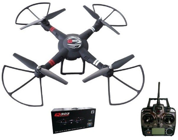 Радиоуправляемый квадрокоптер WL Toys с HD камерой 720P 2.4G - WLT-Q303-C