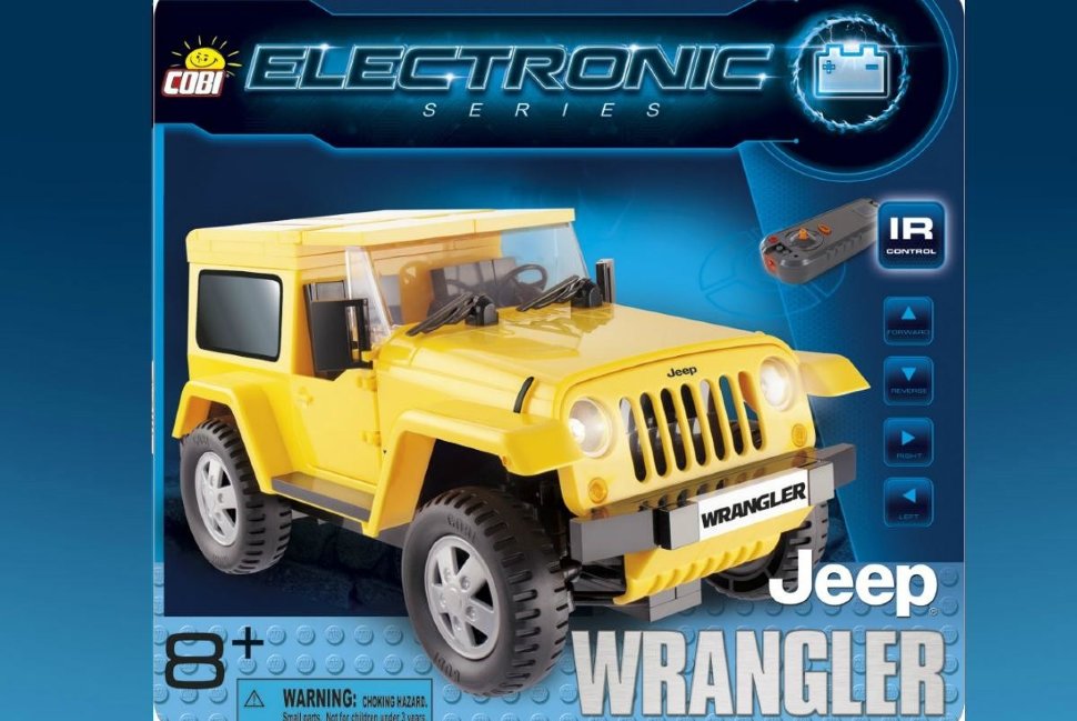 Конструктор COBI Jeep Wrangler Yellow - COBI-21921