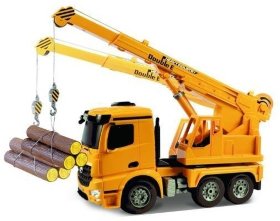 Радиоуправляемый автокран Double Eagle Mercedes-Benz Actros масштаб 1:20 - E526-003