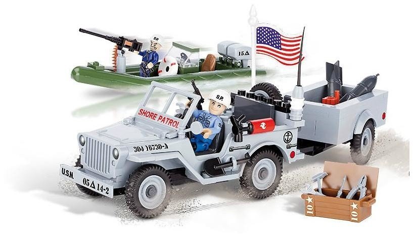 Конструктор COBI Jeep Willys MB Navy - COBI-24193