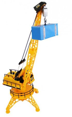 Радиоуправляемый портовый кран Lian Sheng RuiCheng King Force 60 см 1:30 - LS6803