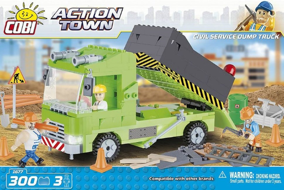 Конструктор COBI Civil Service Dump Truck - COBI-1677