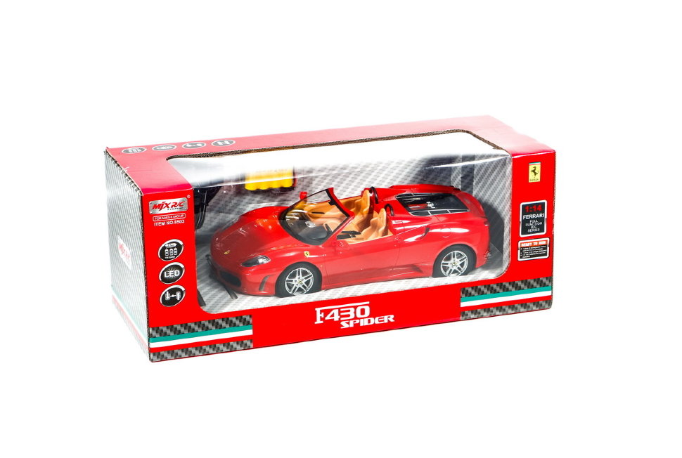 Радиоуправляемый автомобиль MJX 1/14 Ferrari F430 Spider (Ni-Cd Battery) - MJX-8503