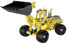 Конструктор погрузчик c инерционным механизмом Double E Cada Technics (213 деталей) - C52014W