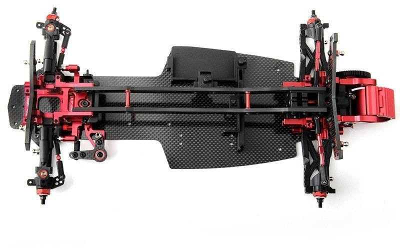 Комплект для сборки модели для дрифта MST RRX-D VIP Red Ultra Rear Motor 2WD KIT масштаб 1:10 2.4G - MST-532133