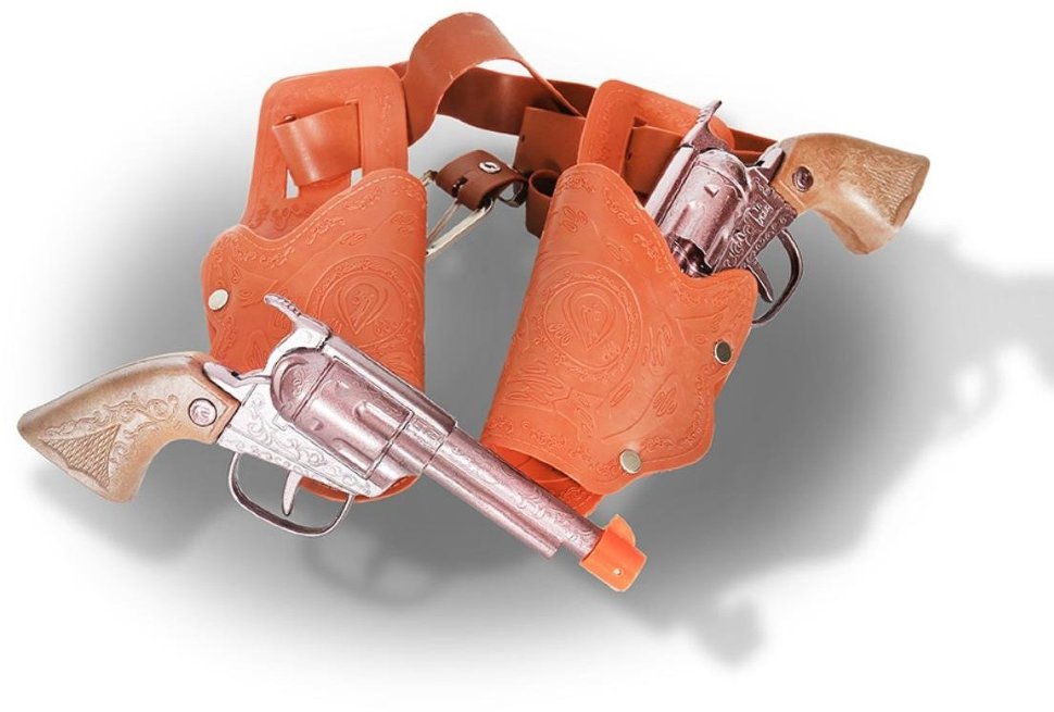 Набор из 2-х револьверов HC-Toys (металлические) - TC7688