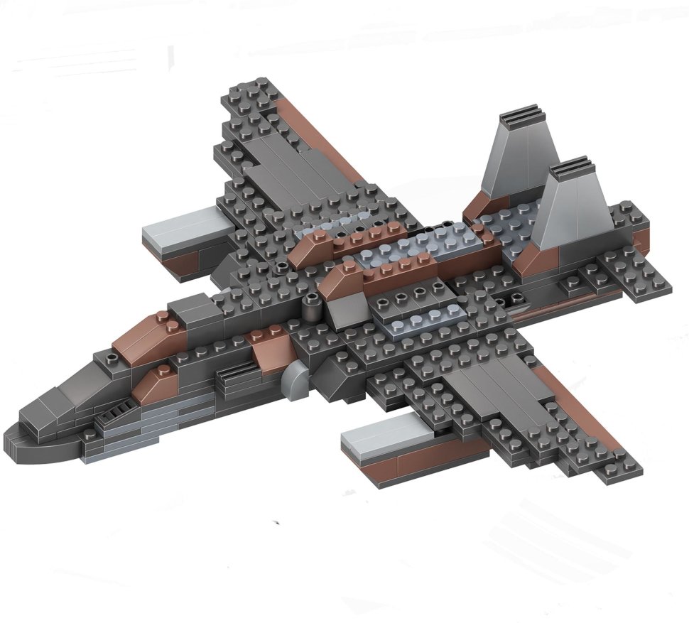 Конструктор Jie Star 2в1 (автомат АК47 и самолет) - 29034