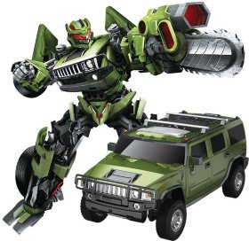 Радиоуправляемый трансформер MZ Model Hammer H2 Green 1:14 - MZ-2323P
