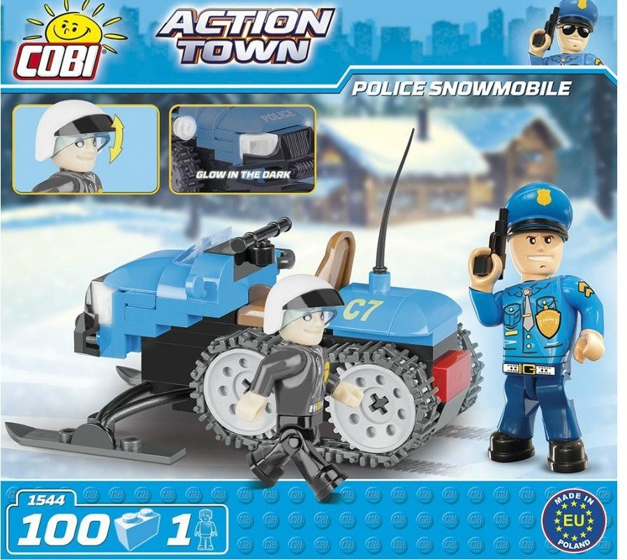 Конструктор COBI Полицейский снегоход - COBI-1544