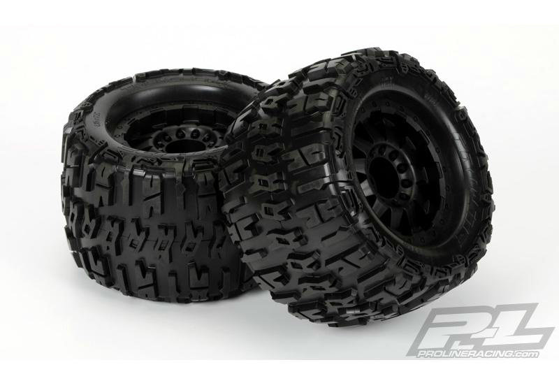 Колеса в сборе Трак 1/8 - Trencher X 3.8"