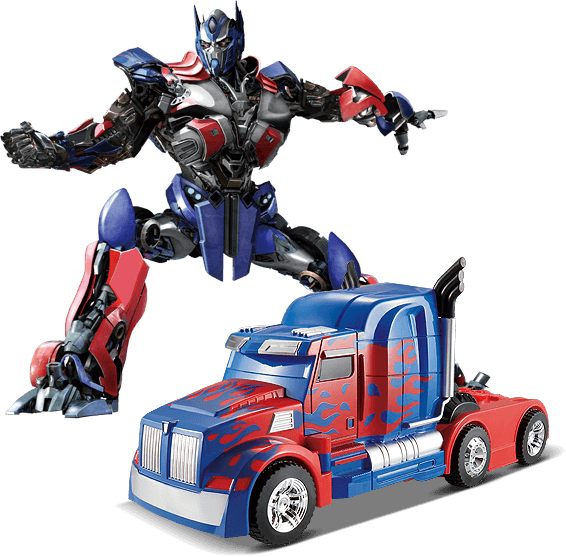 Радиоуправляемый робот-трансформер JQ Troopers Savage Оптимус Прайм TT669