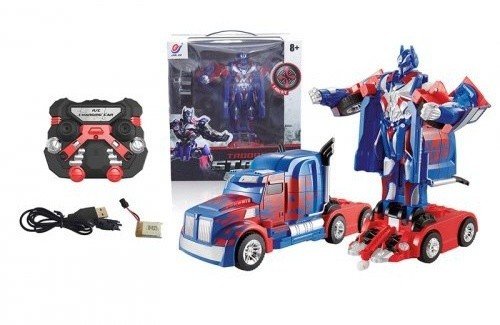 Радиоуправляемый робот-трансформер JQ Troopers Savage Оптимус Прайм TT669