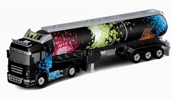 Радиоуправляемая фура с прицепом Rui Chuang Heavy Truck масштаб 1:32 - QY0202C