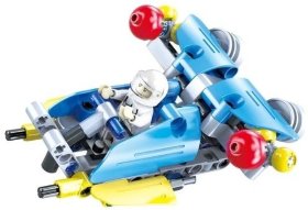 Конструктор Double E Cada Technics звездный отряд, соберите звездный корабль с C54002W+03W+04W (94 детали) - C54001W