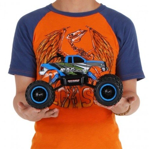 Радиоуправляемый краулер HuangBo Toys Rock Crawler 4WD 1:14 RTR 2.4G - HB-P1402 