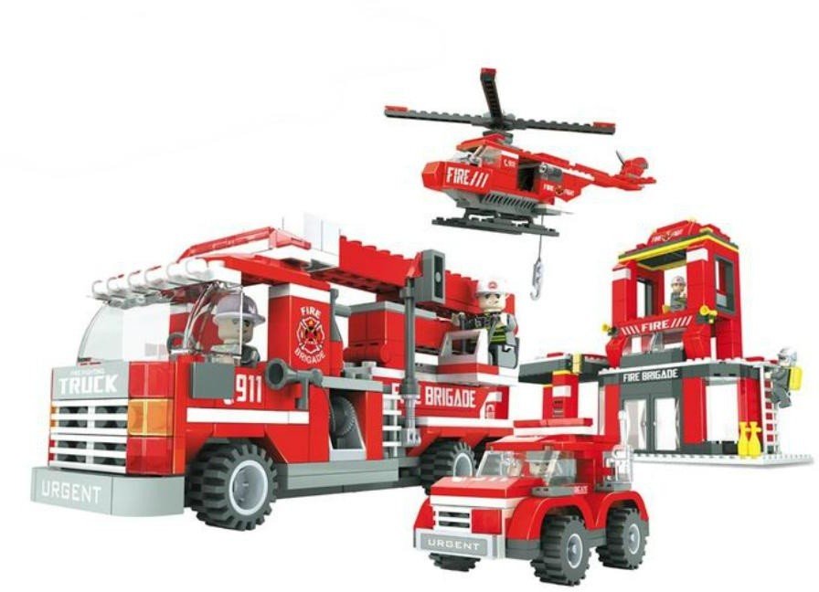 Конструктор Ausini Пожарная бригада - 21901