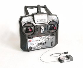 Радиоаппаратура FlySky i4x (4 канала) с приемником А6 (6 каналов) 2.4гГц - FS-I4X+A6