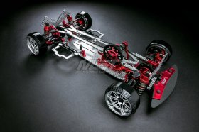 MS-01D VIP II 1/10 Scale 4WD Electric Drift Car Chassis ARR (SSG) (red)